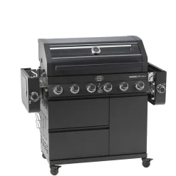 New Rösle Videro PRO G6-S Vario+ Gasgrill 27500 watt Sort