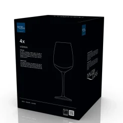 Online Lyngby Glas Vienna Vinglas 4 stk. Blå