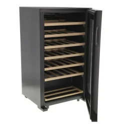 Clearance Nordic Sense Vinkøleskab 33 flasker Sort