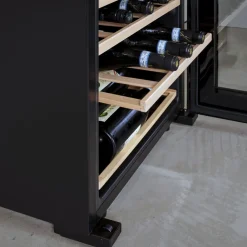 Clearance Nordic Sense Vinkøleskab 33 flasker Sort