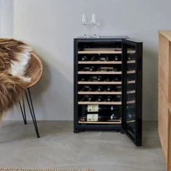 Clearance Nordic Sense Vinkøleskab 33 flasker Sort