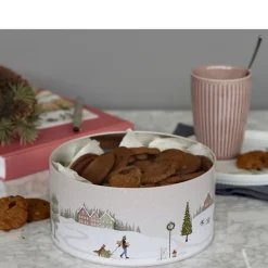 Outlet Pillivuyt Vinter Kagedåsesæt 2 stk. Arctic Ice/Woodrose