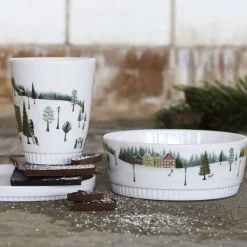 Best Pillivuyt Vinter Toulouse Skål lige kant Hvid