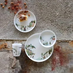 Best Pillivuyt Vinter Toulouse Tallerken flad lige kant Hvid