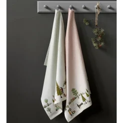 Outlet Pillivuyt Vinter Viskestykke Woodrose