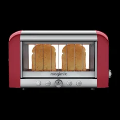 Outlet Magimix Vision Brødrister 2-skiver Stål/R&oslash;d