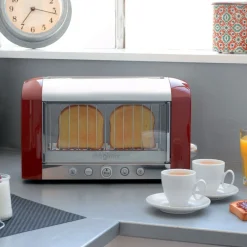 Outlet Magimix Vision Brødrister 2-skiver Stål/R&oslash;d