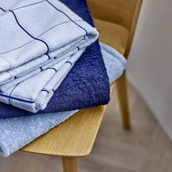 Online Södahl organic Vista Håndklæde Linen blue