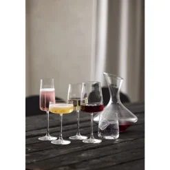 Lyngby Glas Krystal Zero Hvidvinsglas 4 stk. Clear