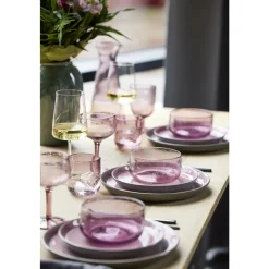Lyngby Glas Krystal Zero Hvidvinsglas 4 stk. Clear