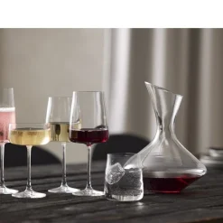 Discount Lyngby Glas Krystal Zero Rødvinsglas 4 stk. Clear