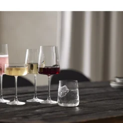 Discount Lyngby Glas Krystal Zero Rødvinsglas 4 stk. Clear