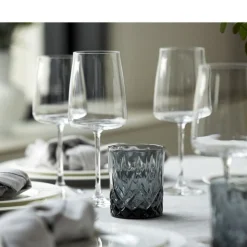 Discount Lyngby Glas Krystal Zero Rødvinsglas 4 stk. Clear