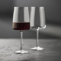 Discount Lyngby Glas Krystal Zero Rødvinsglas 4 stk. Clear