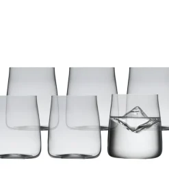 Online Lyngby Glas Krystal Zero Vandglas 6 stk. Klar